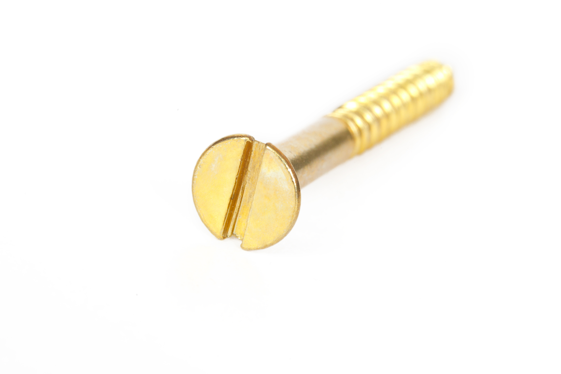 Flat head screw