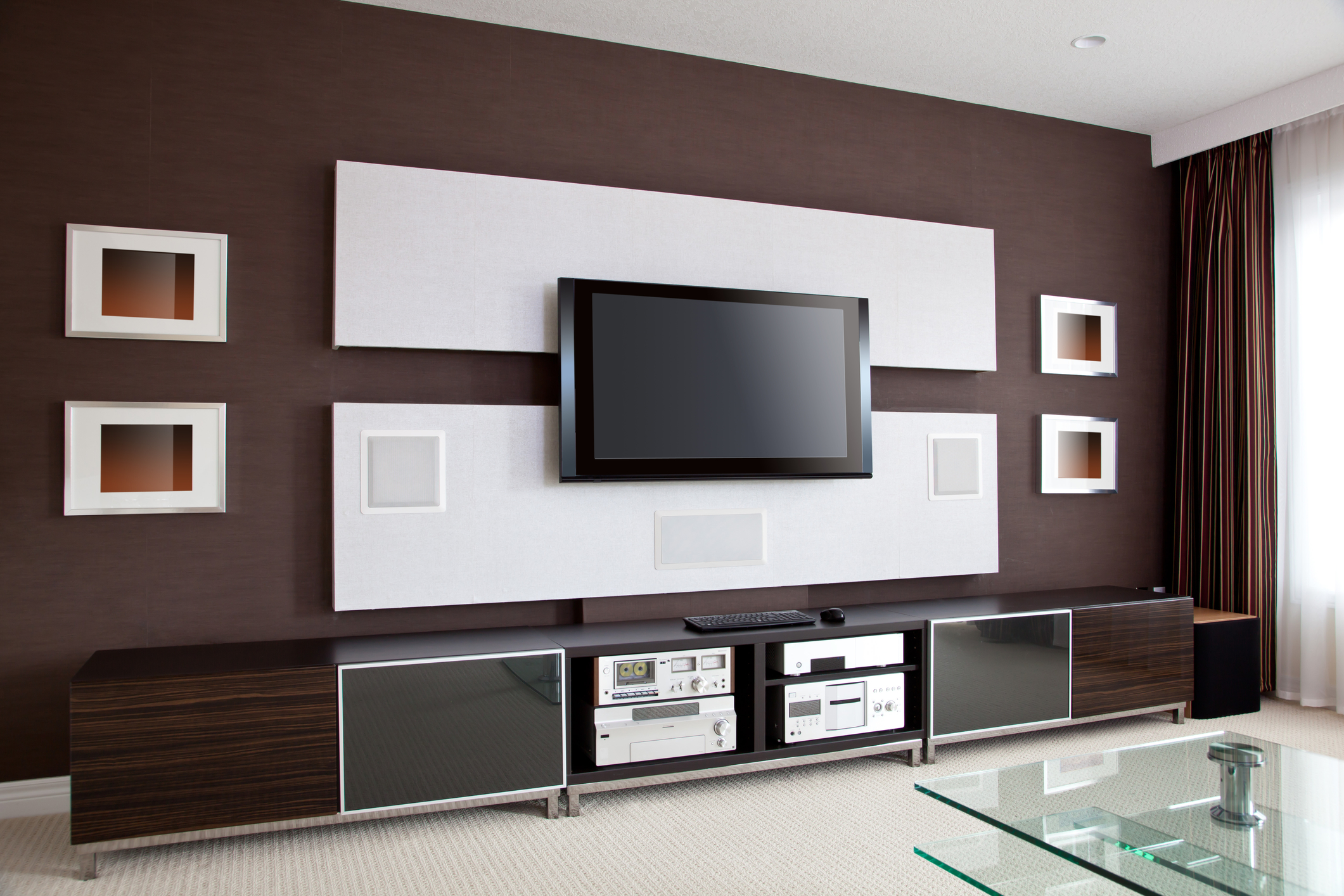 Modern Home Theater Room