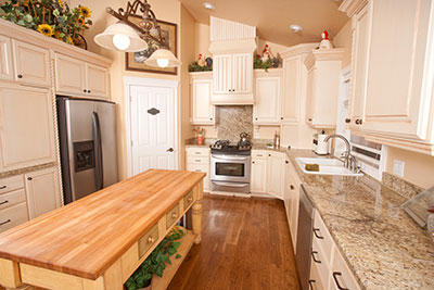 butcher block kitchen island