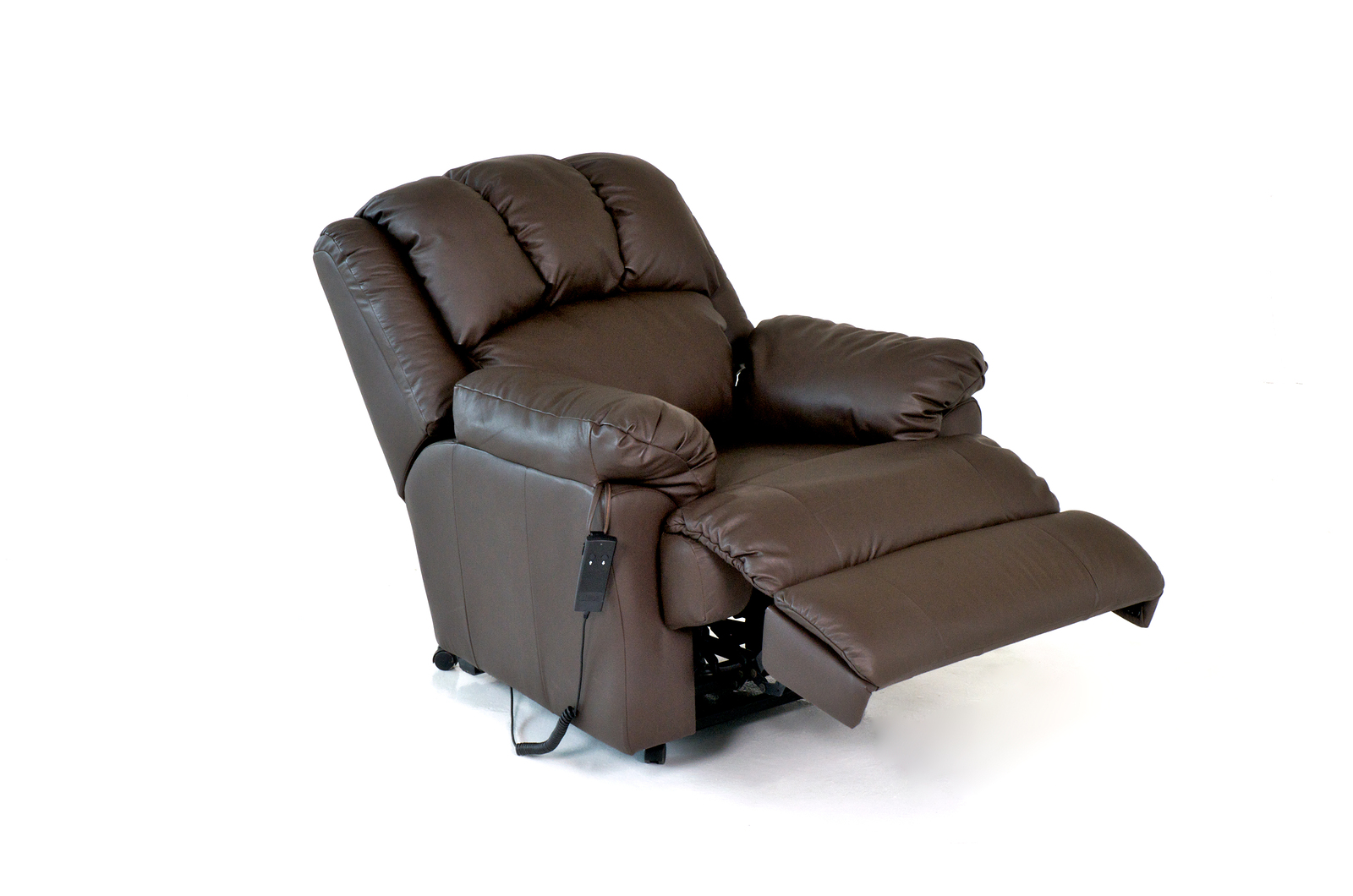 Brown recliner