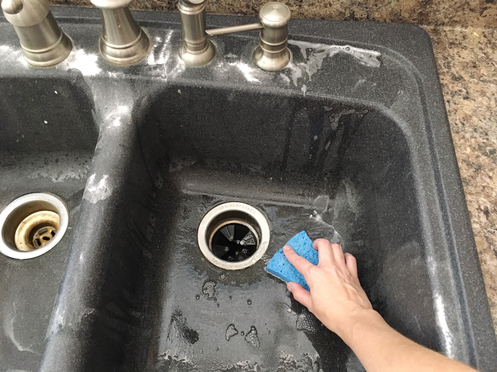 8 Simple Steps to Clean a Granite Sink - House Tipster