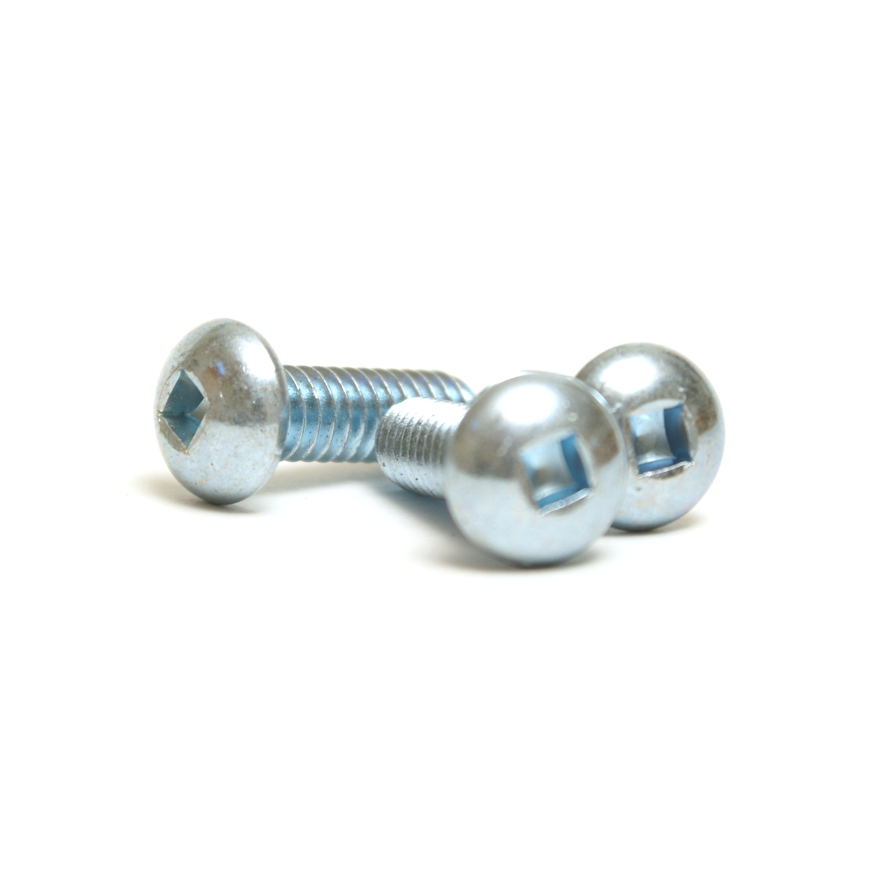 Few screw with square heds